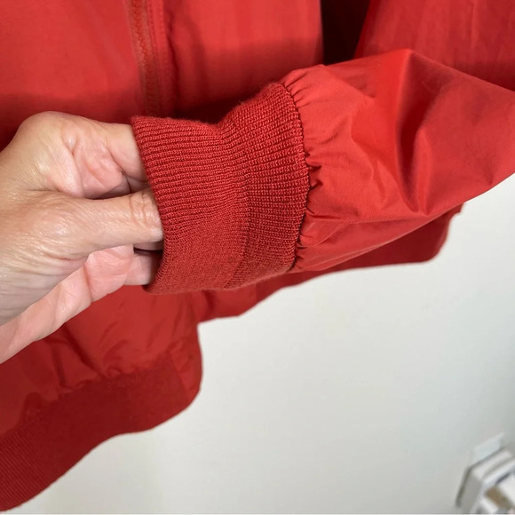 LL Bean Men's Warm-Up Jacket, Flannel Lined workwear water and wind resistant - Picture 11 of 15